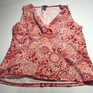 Ann Taylor Size XL V-Neck Short Blouse♥️🌈🙏